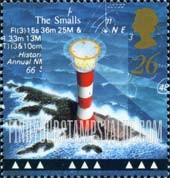 FindYourStampsValue: Great Britain (United Kingdom): Lighthouses - The Smalls