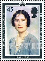 FindYourStampsValue: Great Britain (United Kingdom): Queen Mother - 1930 Photo