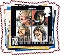 FindYourStampsValue: Great Britain (United Kingdom): Beatles Album Covers - "Let It Be", Self-Adhesive Stamp
