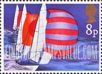 FindYourStampsValue: Great Britain (United Kingdom): Sailing - Racing Keelboats
