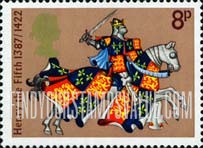 FindYourStampsValue: Great Britain (United Kingdom): Great Britons - King Henry V