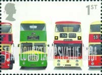 FindYourStampsValue: Great Britain (United Kingdom): Buses - Bristol Lodekka, Leyland Titan, Leyland Atlantean, Daimler Fleetline