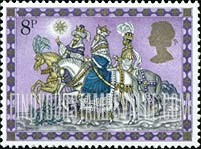 FindYourStampsValue: Great Britain (United Kingdom): Christmas - Three Kings following Star
