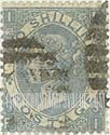 FindYourStampsValue: Great Britain (United Kingdom): Queen Victoria - Two Shillings Pale Blue