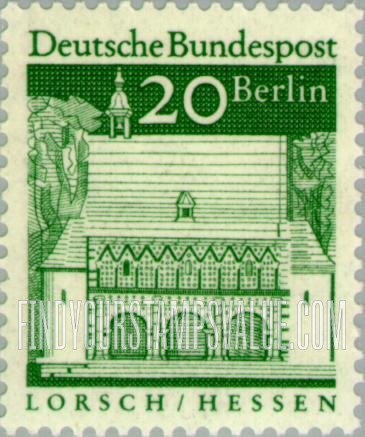 FindYourStampsValue: BERLIN - Portico, Lorsch