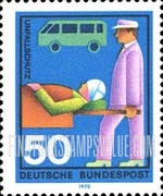 FindYourStampsValue: Voluntary Services - Stretcher Bearer, Casualty & Ambulance