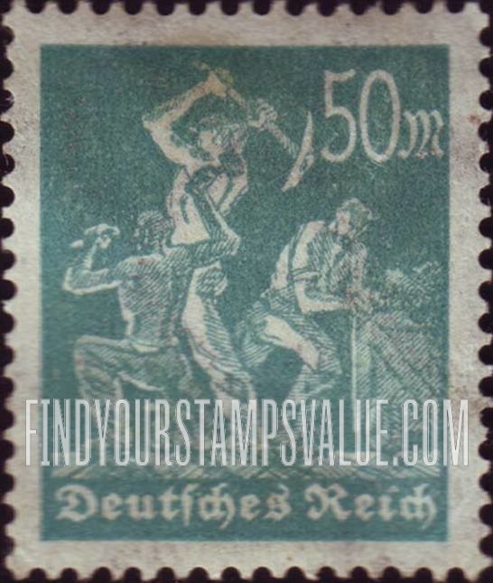 FindYourStampsValue: Miners: Type of 1921