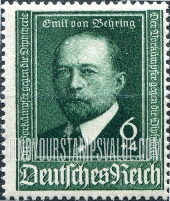 FindYourStampsValue: SEMI-POSTAL - von Behring