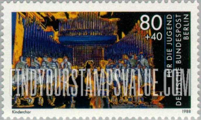 FindYourStampsValue: OCCUPATION SEMI-POSTAL - Music Type of 1988: Children’s choir