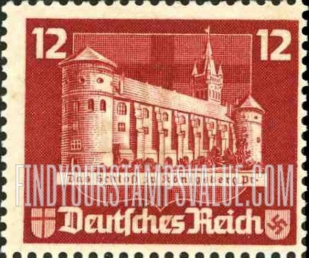 FindYourStampsValue: SEMI-POSTAL - Das Schloß Aünigsberg