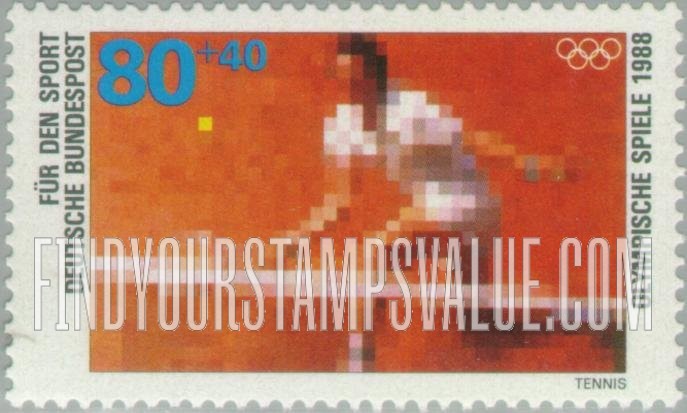 FindYourStampsValue: SEMI-POSTAL - Sports: Tennis