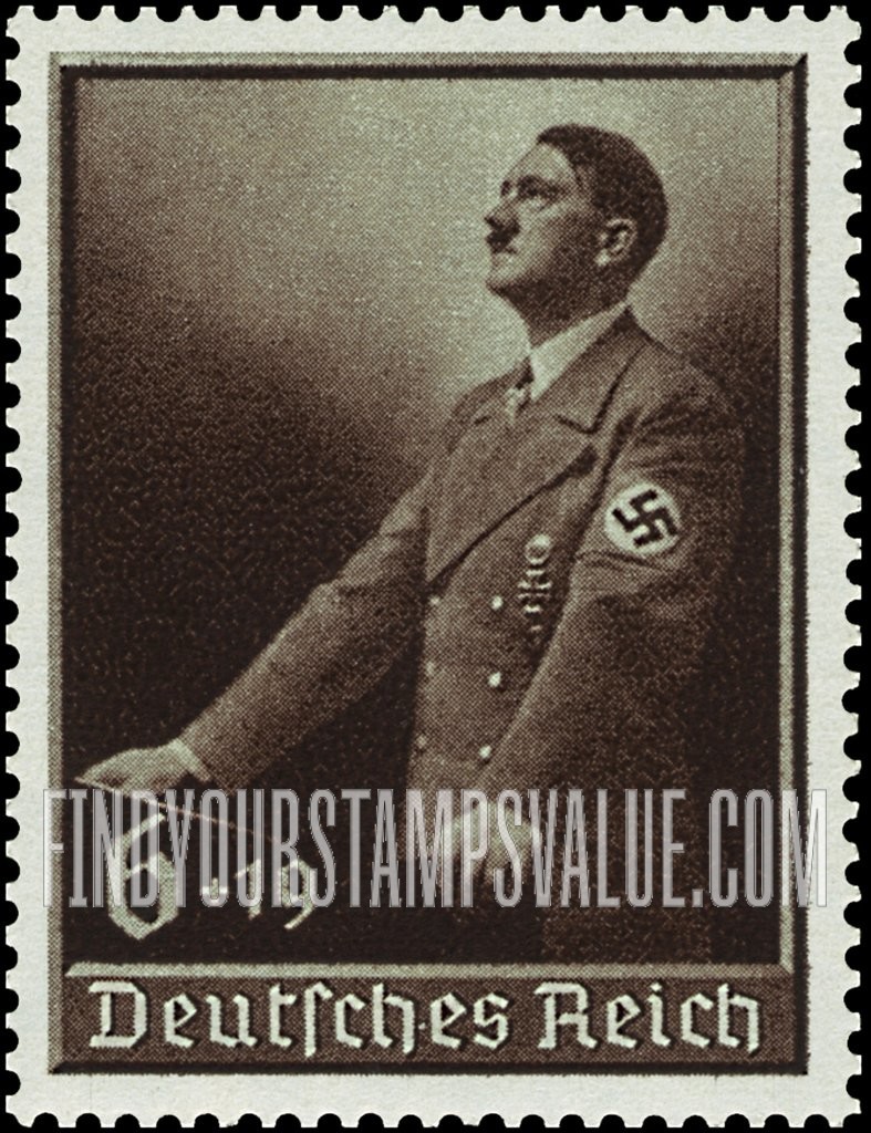 FindYourStampsValue: SEMI-POSTAL - Adolf Hitler