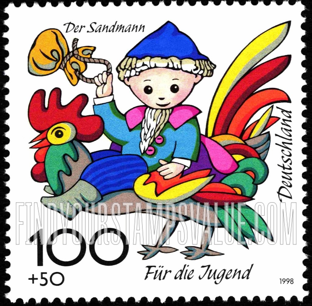 FindYourStampsValue: SEMI-POSTAL - Cartoon Figures: Sandman