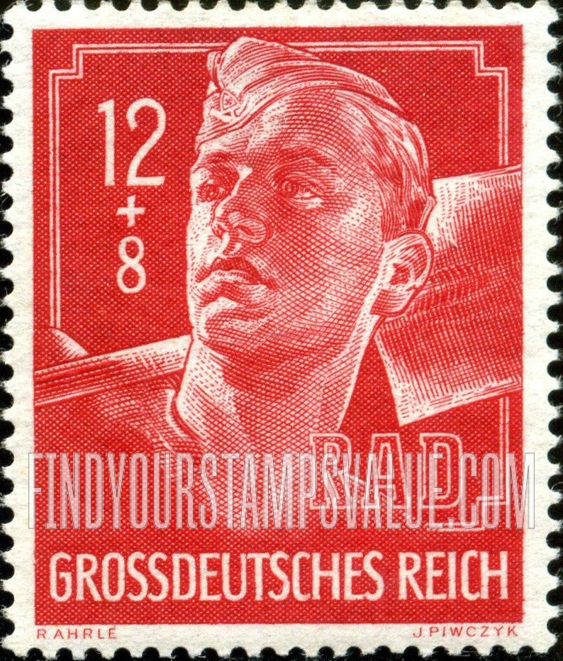 FindYourStampsValue: SEMI-POSTAL - Labor Corpsman