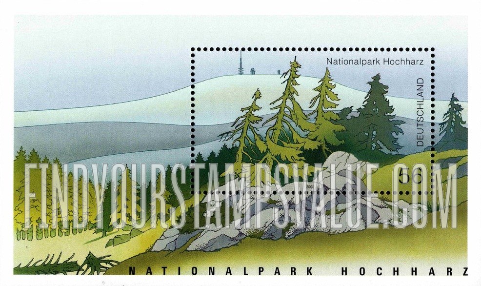 FindYourStampsValue: Hochharz National Park