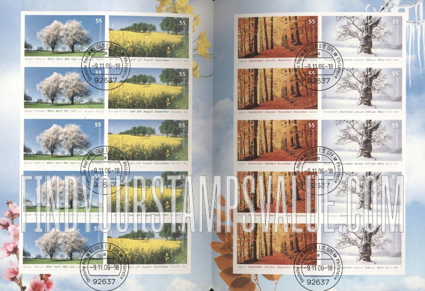 FindYourStampsValue: Seasons Types of 2006