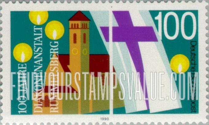 FindYourStampsValue: Rummelsberg Diaconal Institution, Centennial