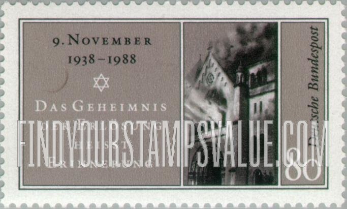 FindYourStampsValue: 1st Nazi Pogrom, November 9, 1938