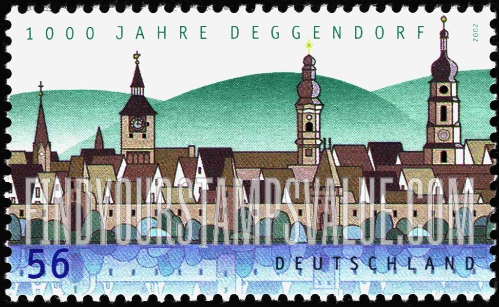 FindYourStampsValue: Deggendorf, 1000th Anniversary