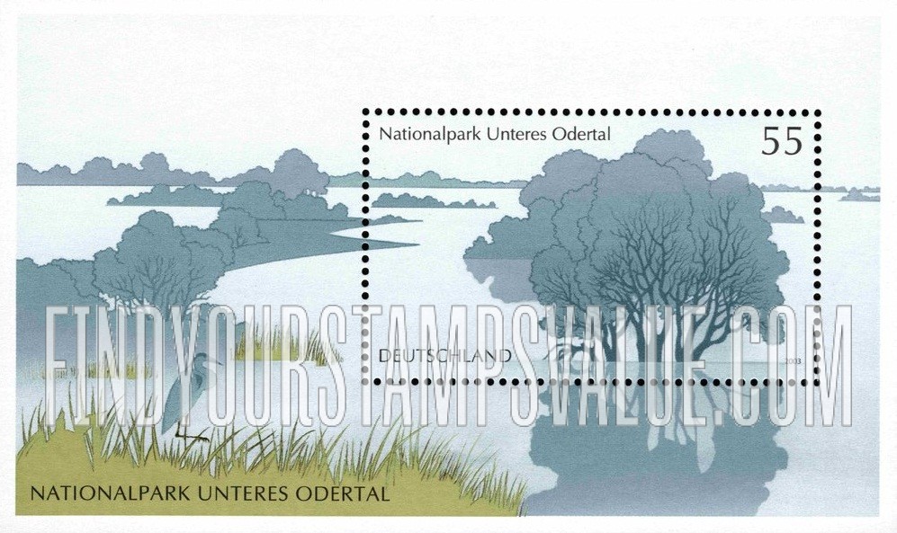 FindYourStampsValue: Unteres Odertal National Park
