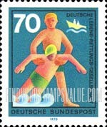FindYourStampsValue: Voluntary Services - Rescuer and Drowning Boy