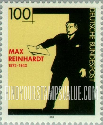 FindYourStampsValue: Max Reinhardt (1873-1943), Theatrical Director