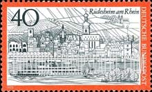 FindYourStampsValue: German Towns - Rüdesheim