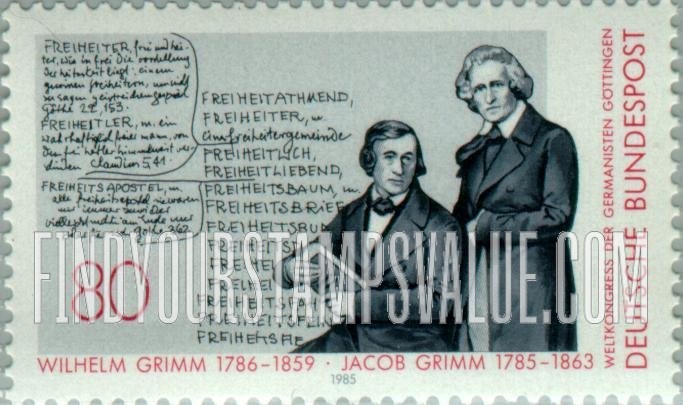 FindYourStampsValue: Deutches Wortebuch: Bros. Grimm, text