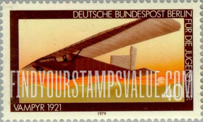 FindYourStampsValue: OCCUPATION SEMI-POSTAL - Aviation Type of 1979: Vampyr, 1921