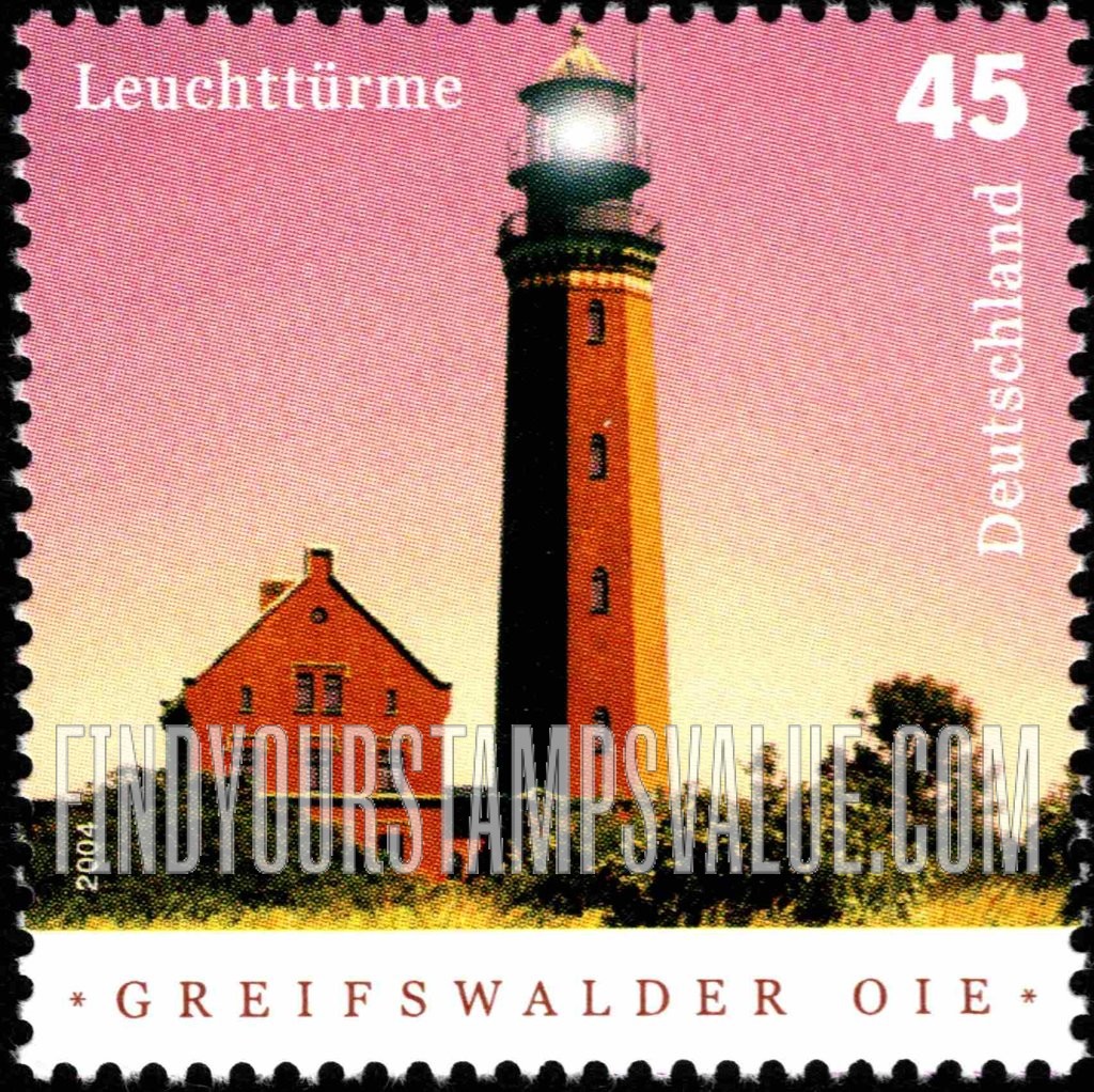 FindYourStampsValue: Lighthouses: Griefswalde Oie