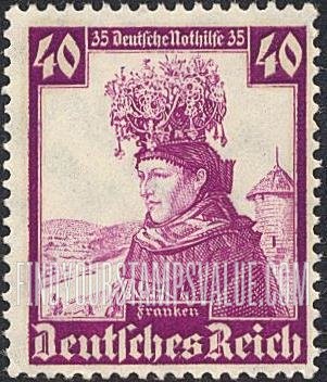 FindYourStampsValue: SEMI-POSTAL - Franconia