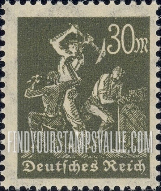 FindYourStampsValue: Miners: Type of 1921