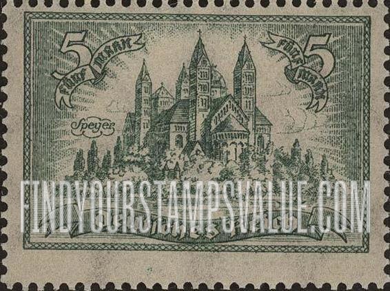 FindYourStampsValue: Reich - Speyer Cathedral