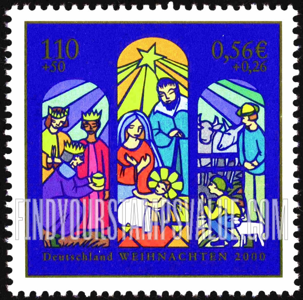 FindYourStampsValue: SEMI-POSTAL - Christmas: Nativity scene