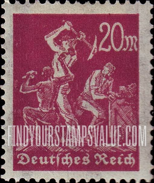 FindYourStampsValue: Miners: Type of 1921