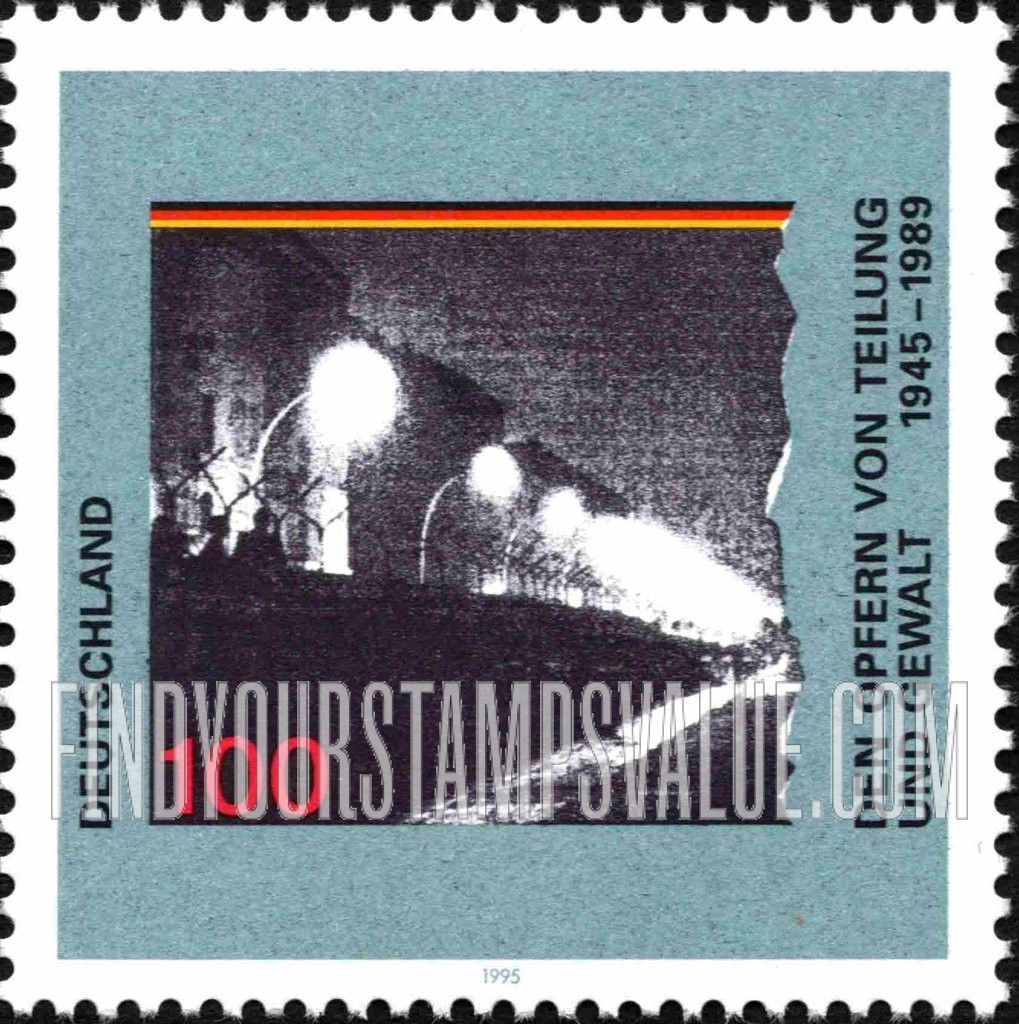 FindYourStampsValue: Victims of a Divided Germany, 1945-89: Berlin Wall