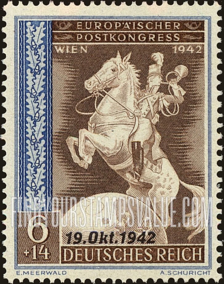 FindYourStampsValue: SEMI-POSTAL - Postilion and Globe: Overprinted in Black