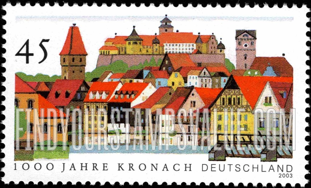 FindYourStampsValue: Kronach, 1000th Anniversary