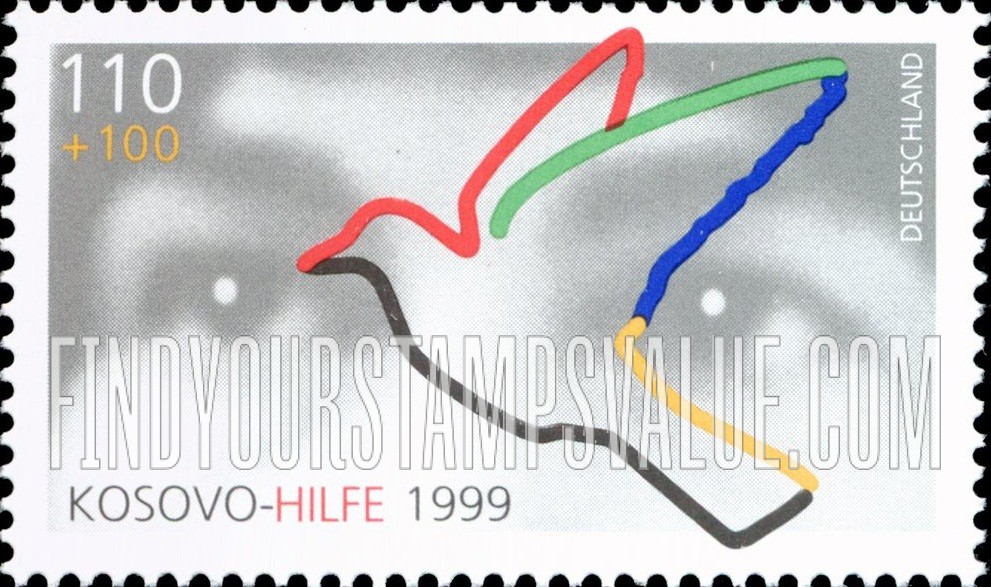 FindYourStampsValue: SEMI-POSTAL - Declaration of Human Rights Type of 1998