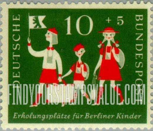 FindYourStampsValue: SEMI-POSTAL - Children Leaving