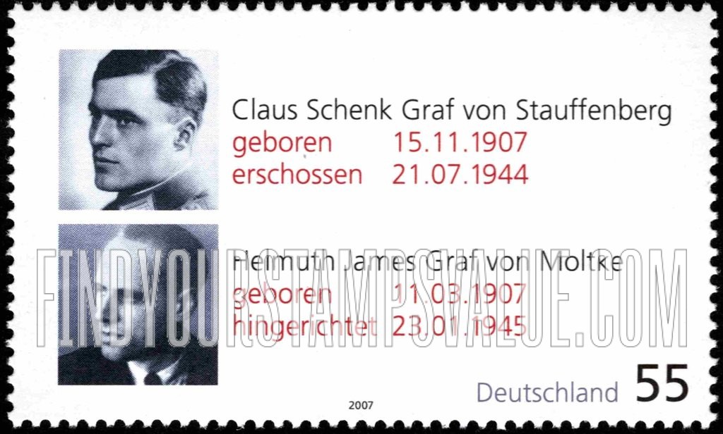 FindYourStampsValue: Leaders of Anti-Nazi Resistance Movement