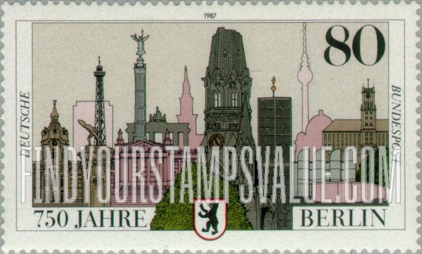 FindYourStampsValue: Berlin, 750th Anniversary