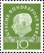 FindYourStampsValue: President Theodor Heuss