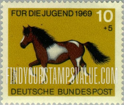 FindYourStampsValue: SEMI-POSTAL - Horses: Pony
