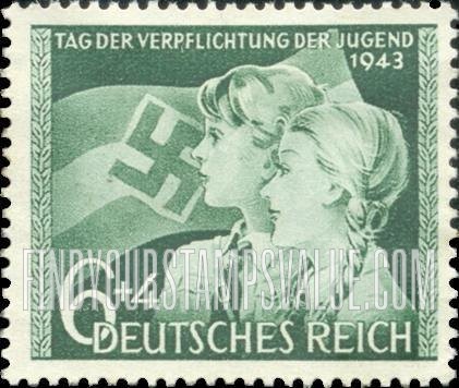 FindYourStampsValue: SEMI-POSTAL - Nazi Flag and Children