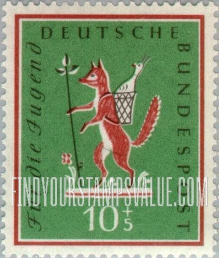 FindYourStampsValue: SEMI-POSTAL - The Fox who Stole the Goose