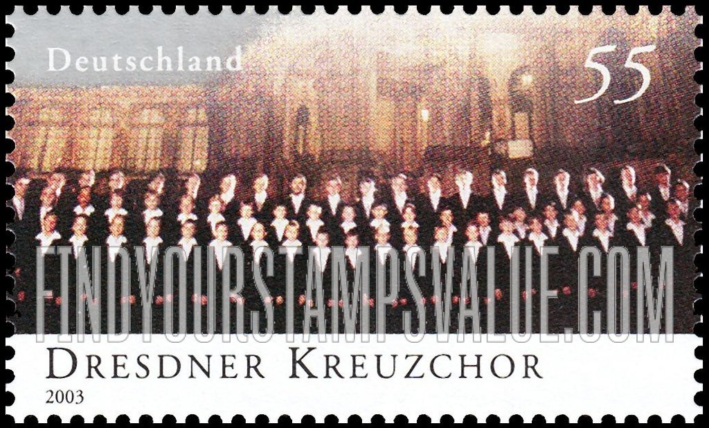 FindYourStampsValue: Boys’ Choirs: Dredner Kreuzchor