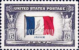 FindYourStampsValue: OVERRUN COUNTRIES - France