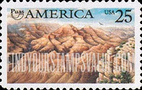 FindYourStampsValue: PRE-COLUMBIAN AMERICA - Grand Canyon