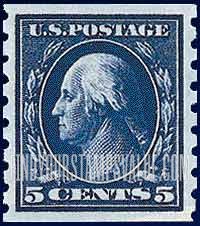 FindYourStampsValue: GEORGE WASHINGTON, Coil Stamp